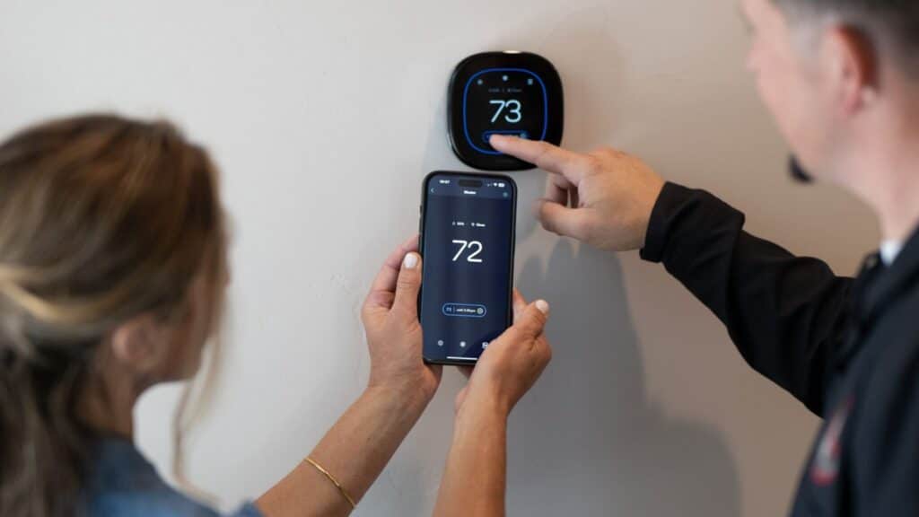thermostat settings Roseville